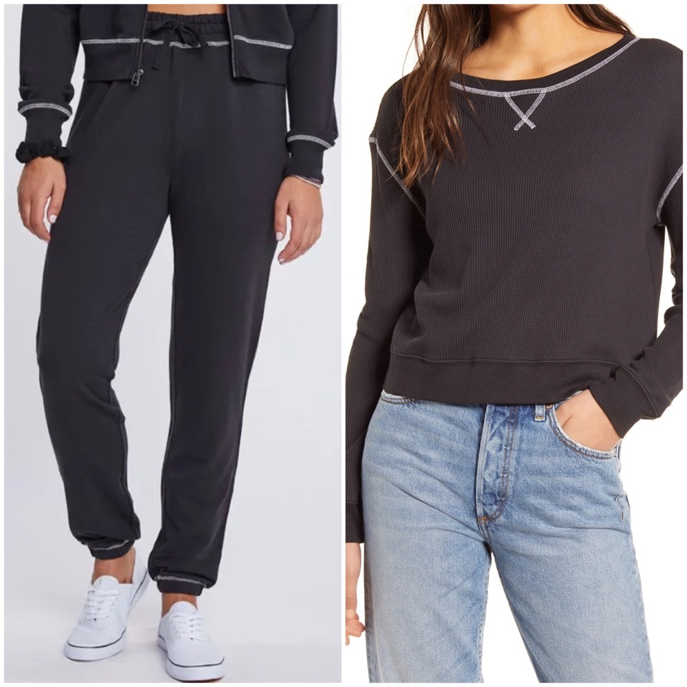 Splendid - Matching pullover, joggers & scrunchie